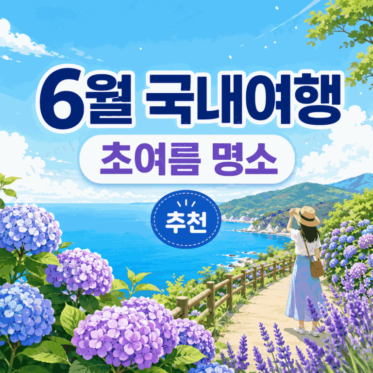 6월 국내 여행지 추천
