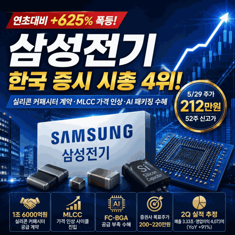 2026 삼성전기 주가