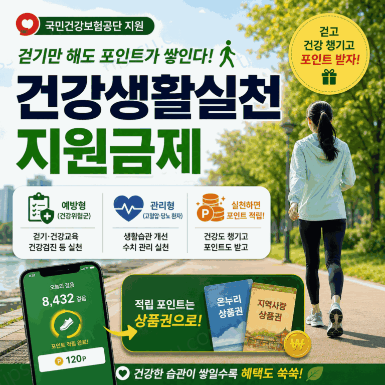 2026 건강생활실천지원금