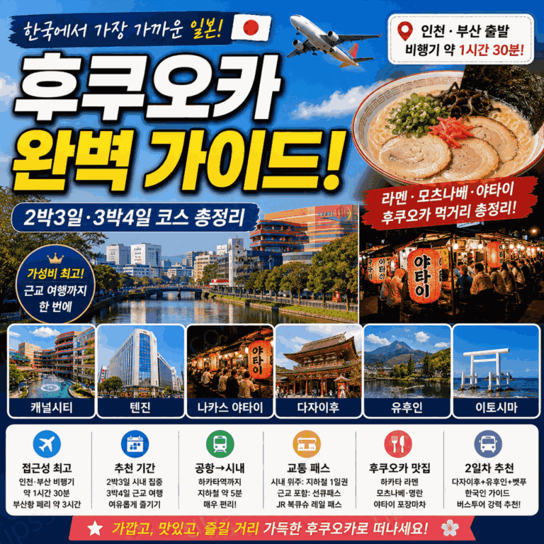 2026 후쿠오카 여행 코스 (1)