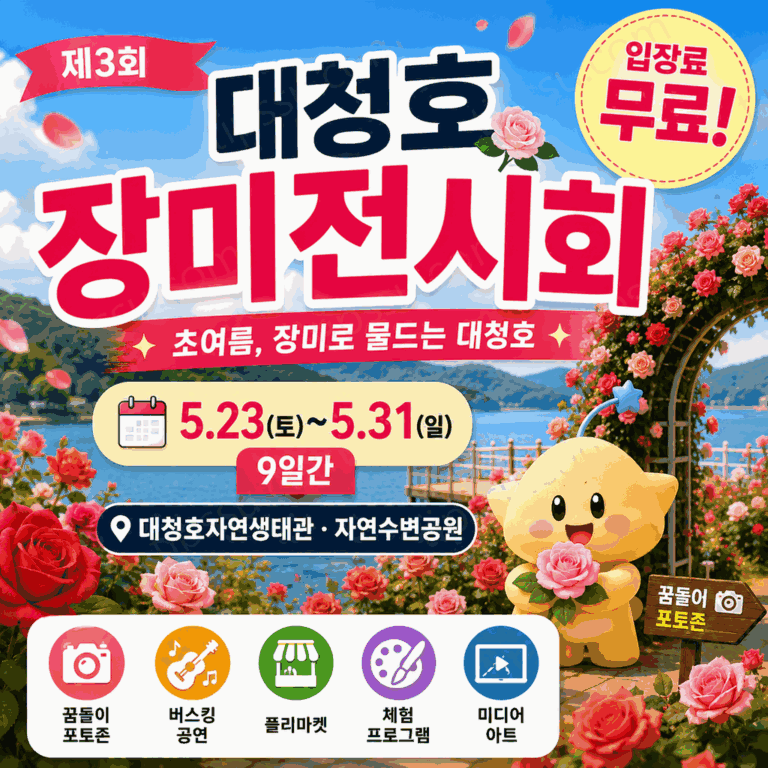 2026 대청호 장미전시회