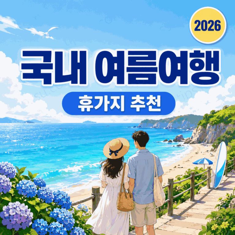 국내 여름휴가지 추천 2026