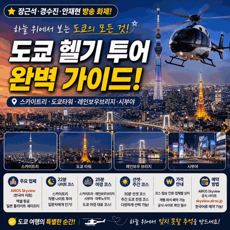 도쿄 헬기 투어