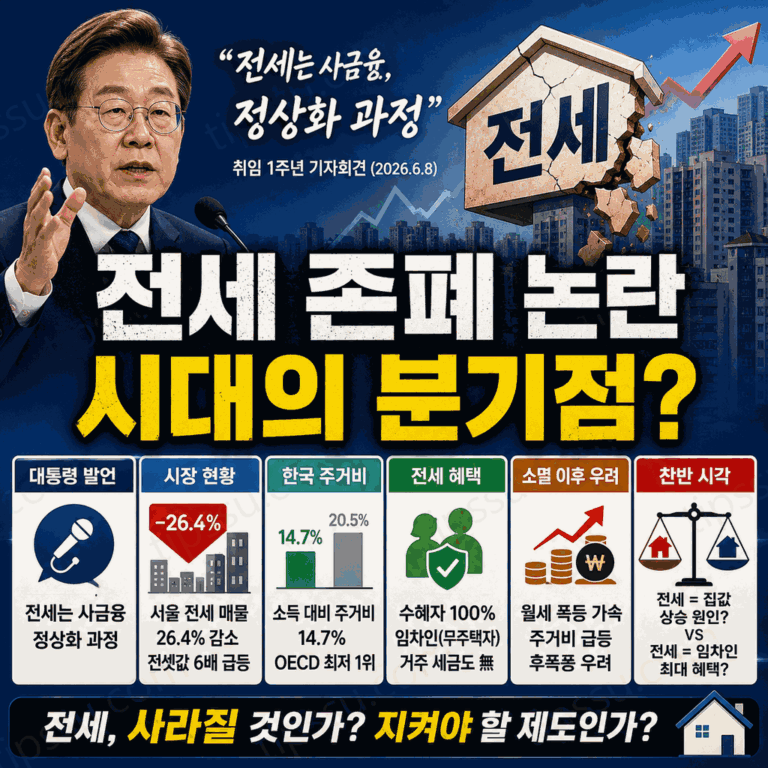 전세 소멸 논란