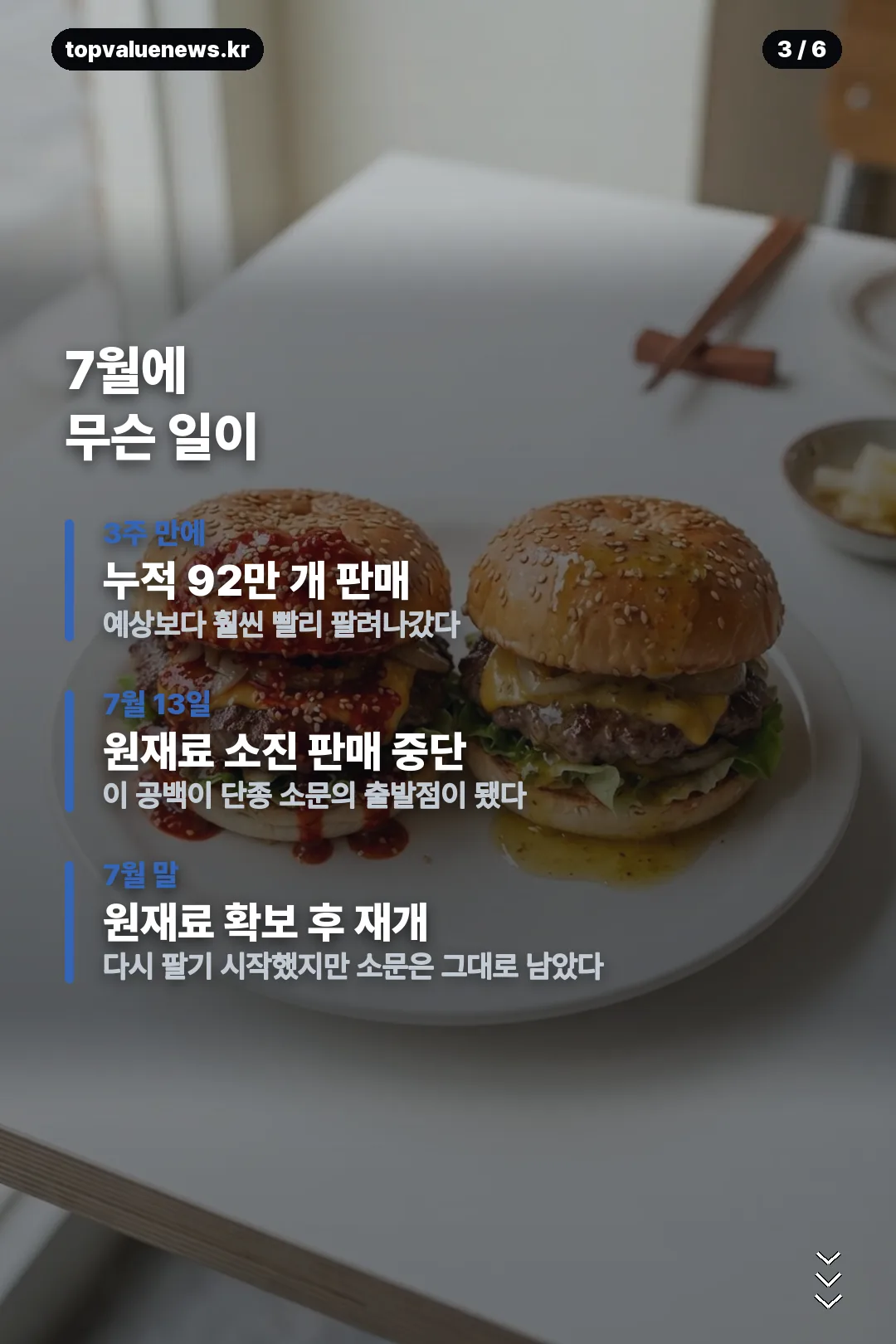 버거킹 보일링씨푸드 판매 종료 정보 카드 3