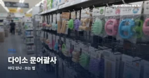 다이소 문어괄사 | 매장 어디 있나, 단종인가 품절인가 daiso-octopus-gwasa-thumbe