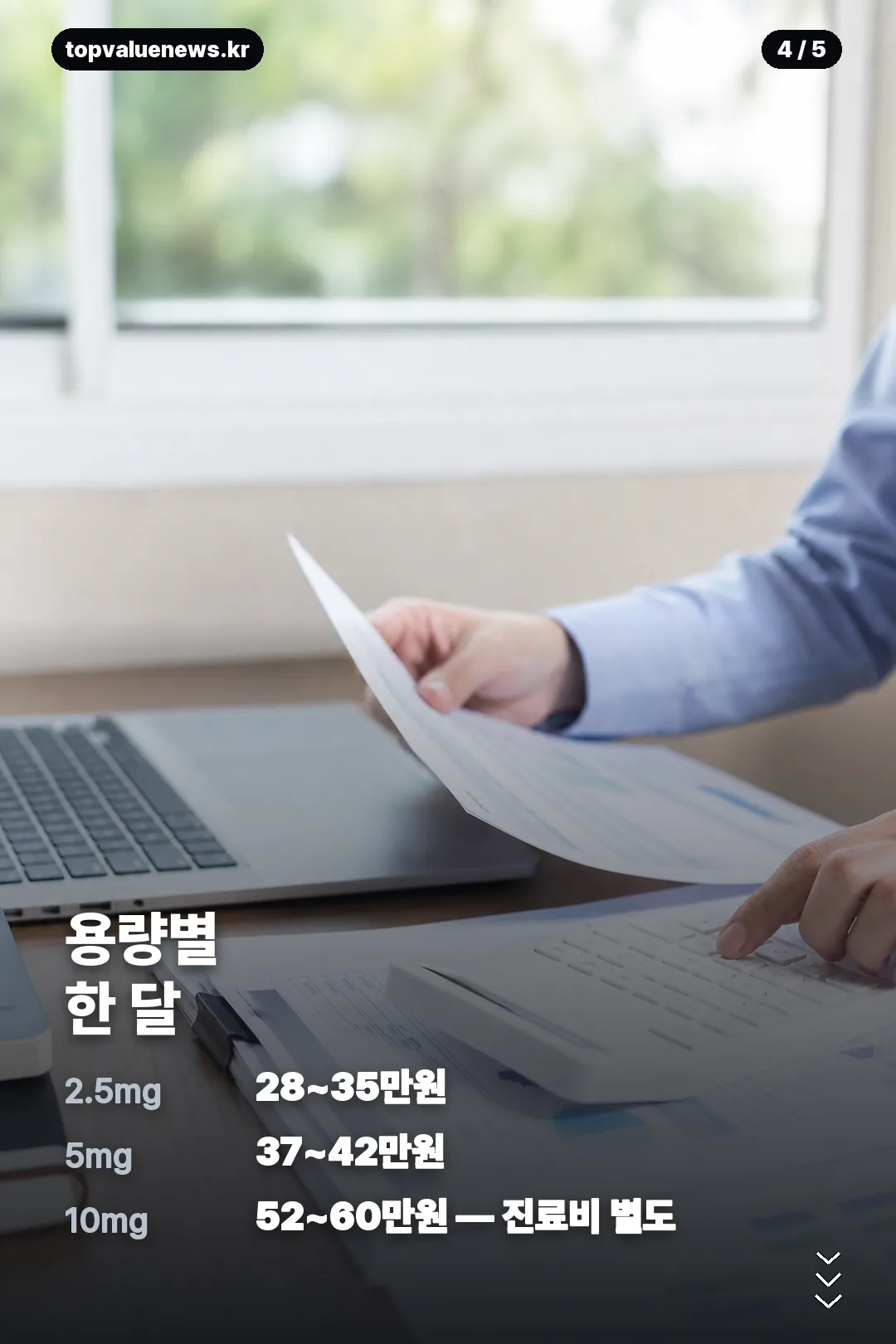 마운자로 실비보험 적용 여부 카드 4