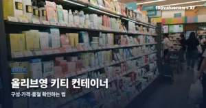 올리브영 키티 컨테이너 — 구성·가격·품절 매장 확인하는 법 oliveyoung-kitty-container-thumb