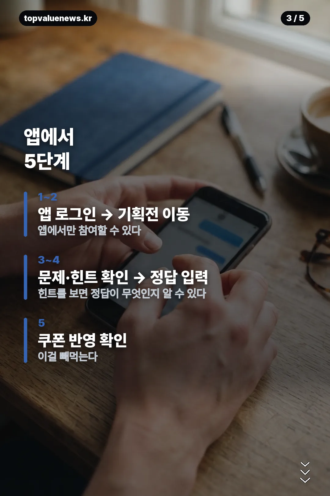 올리브영 서바이벌 뷰티 안내 카드 3