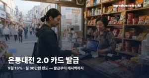 온통대전 2.0 카드 발급 절차와 캐시백 받는 조건 ontongdaejeon-2-card-thumbe