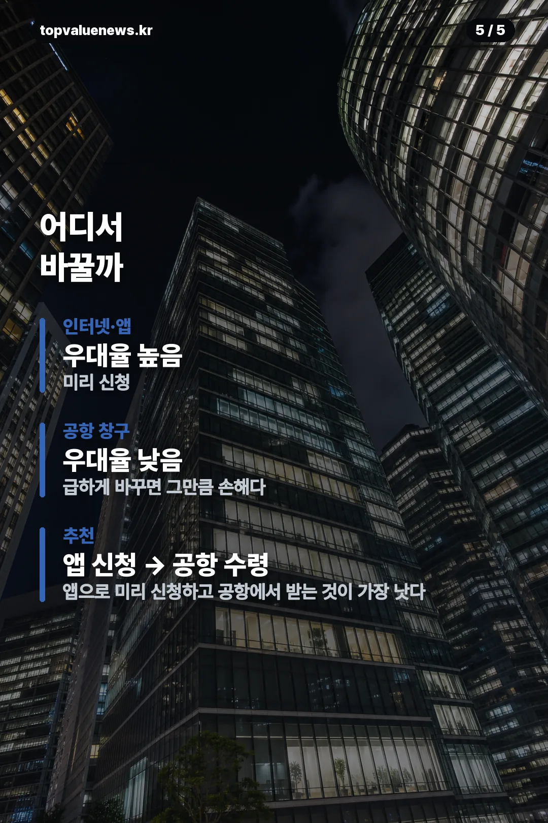 엔화 환율 100엔 기준 흐름 카드 5