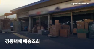 경동택배 배송조회 | 도착영업소 확인부터 영업소 수령·정기화물 수수료까지 kyungdong-express-tracking-branch-pickup-thumb